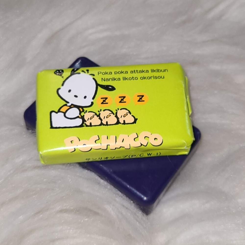New! Vintage Sanrio Pochocco Mini Bar Soap 🧼 - Picture 3 of 11